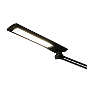 Светильник настольный LED 7Вт Сириус пантограф+струбцина сенсор диммер черный