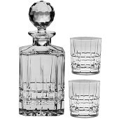 Набор для виски Crystal Bohemia Dover, 1 штоф 800 мл + 2 стакана 320 мл БПХ1011 Набор для виски Crystal Bohemia Dover, 1 штоф 800 мл + 2 стакана 320 мл БПХ1011