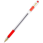 Ручка шариковая Mazari Gold, красная, 0,5 мм, на масляной основе, M-5739-72