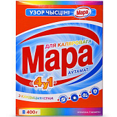  Стиральный порошок универсальный Мара Узор 400г 4в1 