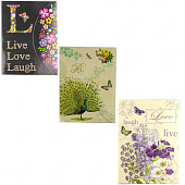 Блокнот А6 Alingar Цветы и птицы, со стикерами-закладками Блокнот А6 Alingar Цветы и птицы, со стикерами-закладками