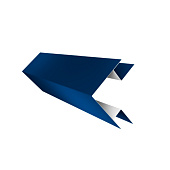 Планка угла наружного 0,4х50х50 L=2м (RAL 5005 Сигнальный синий) Планка угла наружного 0,4х50х50 L=2м (RAL 5005 Сигнальный синий)