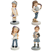 Сувенир полистоун "Девочка модница" МИКС 13х5,5х4 см 4641649 Сувенир полистоун "Девочка модница" МИКС 13х5,5х4 см 4641649