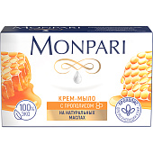 Крем-мыло Monpari с прополисом 100г НМЖК Крем-мыло Monpari с прополисом 100г НМЖК