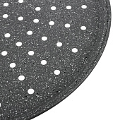  Форма для пиццы перфорированная Satoshi Буко 32,5х1см, угл.сталь, антипригарное покрытие "Мрамор" 849-188 