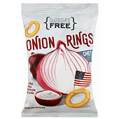  Чипсы MiniFree Сметана лук кольца 45г 