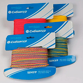 Шнур вязаный 3мм, цветной, 20м, Сибшнур Шнур вязаный 3мм, цветной, 20м, Сибшнур