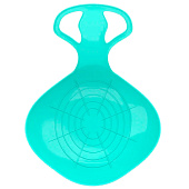 Санки-ледянки «Скороход», бирюзовые 65х42см 10919118 Санки-ледянки «Скороход», бирюзовые 65х42см 10919118