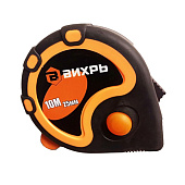 Рулетка 10мх25мм, обрезиненный корпус, Вихрь Рулетка 10мх25мм, обрезиненный корпус, Вихрь