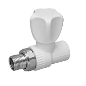 Вентиль для радиатора 20х1/2" прямой PPR