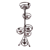 Подставка д/цветов Каскад-6 напольная 140см антик/медь Подставка д/цветов Каскад-6 напольная 140см антик/медь