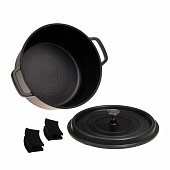 Кастрюля FRANCE 20х9.5см из литого алюминия с антипригарным покрытием 4456 Кастрюля FRANCE 20х9.5см из литого алюминия с антипригарным покрытием 4456