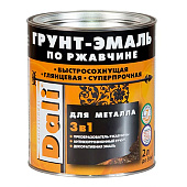 ГРУНТ - ЭМАЛЬ по ржавчине "DALI" 2л - желтый RAL 1021 ГРУНТ - ЭМАЛЬ по ржавчине "DALI" 2л - желтый RAL 1021