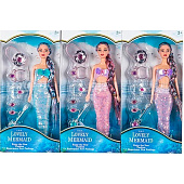 Кукла с аксессуарами, 3 вида, 12х4,5х32 см, 2445999 Кукла с аксессуарами, 3 вида, 12х4,5х32 см, 2445999