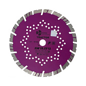  Диск алмазный 230х22,2мм, турбо, сухое резание, TRIO-DIAMOND Tractor, железобетон 