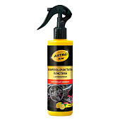  Полироль-очиститель пластика матовый ASTROhim Лимон 250мл спрей 