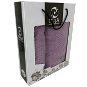 Полотенце 70x140 махровое Лоренцо сливовый Полотенце 70x140 махровое Лоренцо сливовый