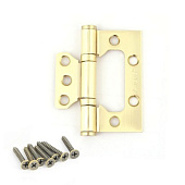  Петля-бабочка 75х63х2,5-В2-GM латунь/мат.золото  Avers (2шт) 