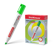  Текстовыделитель ErichKrause V-40 (0,6 - 5,2 мм) зеленый, скошенный, 30975 