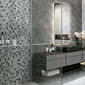  Декор 40х20 Balance GT Мозайка серый арт.1039-8219/ GlobalTile 