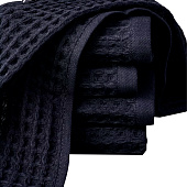 Полотенце вафельное 30х50 (06-116, графит) Полотенце вафельное 30х50 (06-116, графит)