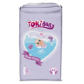 Подгузники-трусики TokiBABY 48шт 6-11кг M Подгузники-трусики TokiBABY 48шт 6-11кг M
