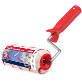 Валик Водные краски 180х42мм, в сборе, полиэстер, ворс 12мм, АКОР Валик Водные краски 180х42мм, в сборе, полиэстер, ворс 12мм, АКОР