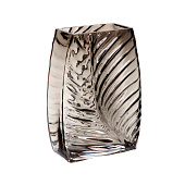  Ваза стеклянная "GREY GLASS" 15х21х6см 390-0074 