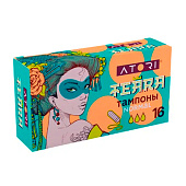  Тампоны женские гигиенические АТОРИ NORMAL 16шт 