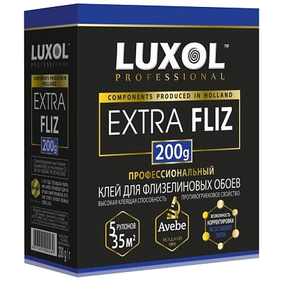  Клей обойный LUXOL EXTRA FLIZ Professional 200 г 