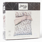  Комплект постельного белья 1,5 спальный LoveLife Tropics жатка 10322869 