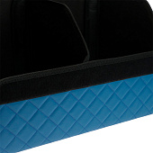 Органайзер кофр в багажник автомобиля Cartage саквояж, экокожа стеганая, 50х30х30 см, синий 10648513 Органайзер кофр в багажник автомобиля Cartage саквояж, экокожа стеганая, 50х30х30 см, синий 10648513