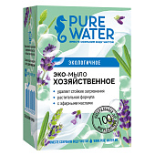  Мыло хозяйственное Pure Water с эфирными маслами, 175 г 