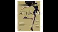  Колготки OMSA Attiva 40 Nero 6 (XXL) 