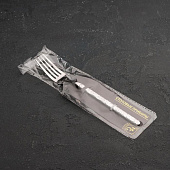 Вилка столовая из нержавеющей стали Magistro «Олин», h=21 см, 5449599 Вилка столовая из нержавеющей стали Magistro «Олин», h=21 см, 5449599