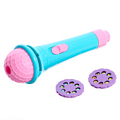 Проектор-фонарик ZABIAKA, свет, цвет МИКС SL-06016, 9192508 Проектор-фонарик ZABIAKA, свет, цвет МИКС SL-06016, 9192508