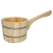 Ковш бондарный 1,5 л, Бацькина баня, 30053