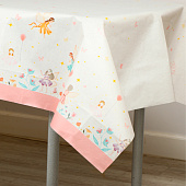  Скатерть одноразовая бумажная на стол «Фея», 120х180 см 