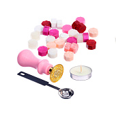 Набор для опытов Эврики, сургучная печать "Я тебя люблю", 10670653 Набор для опытов Эврики, сургучная печать "Я тебя люблю", 10670653