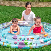 Надувной бассейн Bestway Deep Dive 152х30см, 51004/ 810-104 Надувной бассейн Bestway Deep Dive 152х30см, 51004/ 810-104