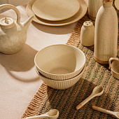  Салатник SL Home «Виенто» 1.3 л. d=19 см. керамика бежевый 10083989 