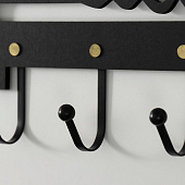 Ключница дерево "Ключ от дома" чёрный, зеркальный 4,5х40,5х14,5 см 9923272 Ключница дерево "Ключ от дома" чёрный, зеркальный 4,5х40,5х14,5 см 9923272