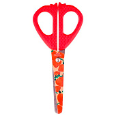 Ножницы 110 мм Hatber Фрукты фигурные ручки, нержавеющая сталь, европодвес, DNn_13010 Ножницы 110 мм Hatber Фрукты фигурные ручки, нержавеющая сталь, европодвес, DNn_13010