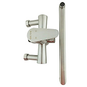 Душевая стойка нержавеющая сталь сатин T40594 Oute Душевая стойка нержавеющая сталь сатин T40594 Oute