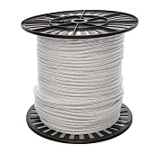  Шнур полиамид плотн.плет.  8,0 мм (белый 100м) 