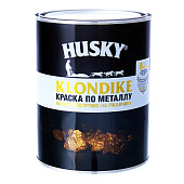 Краска по металлу глянцевая HUSKY-KLONDIKE база А  0,9л