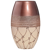  Ваза "Золотые полоски" d-15 см, 24 см 10911485 