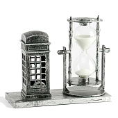Песочные часы "Красная будка", сувенирные, с подсветкой, 15.5 х 6.5 х 12.5 см 4412108 Песочные часы "Красная будка", сувенирные, с подсветкой, 15.5 х 6.5 х 12.5 см 4412108