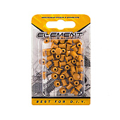 Заглушки декоративные 5мм, бук, 50шт, Element Заглушки декоративные 5мм, бук, 50шт, Element