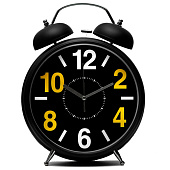  Будильник настольный Циферки d-20 см 30 х 23 см 669611 